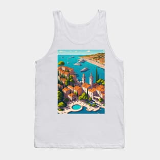 French Riviera Tank Top